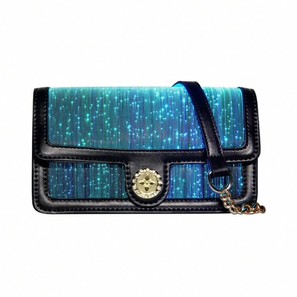 LED Bags Light Up Purse 7 Colors Festival Evening Clutch